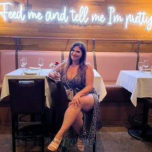 🎈Shein Green/Pink Floral Maxi Dress Size L